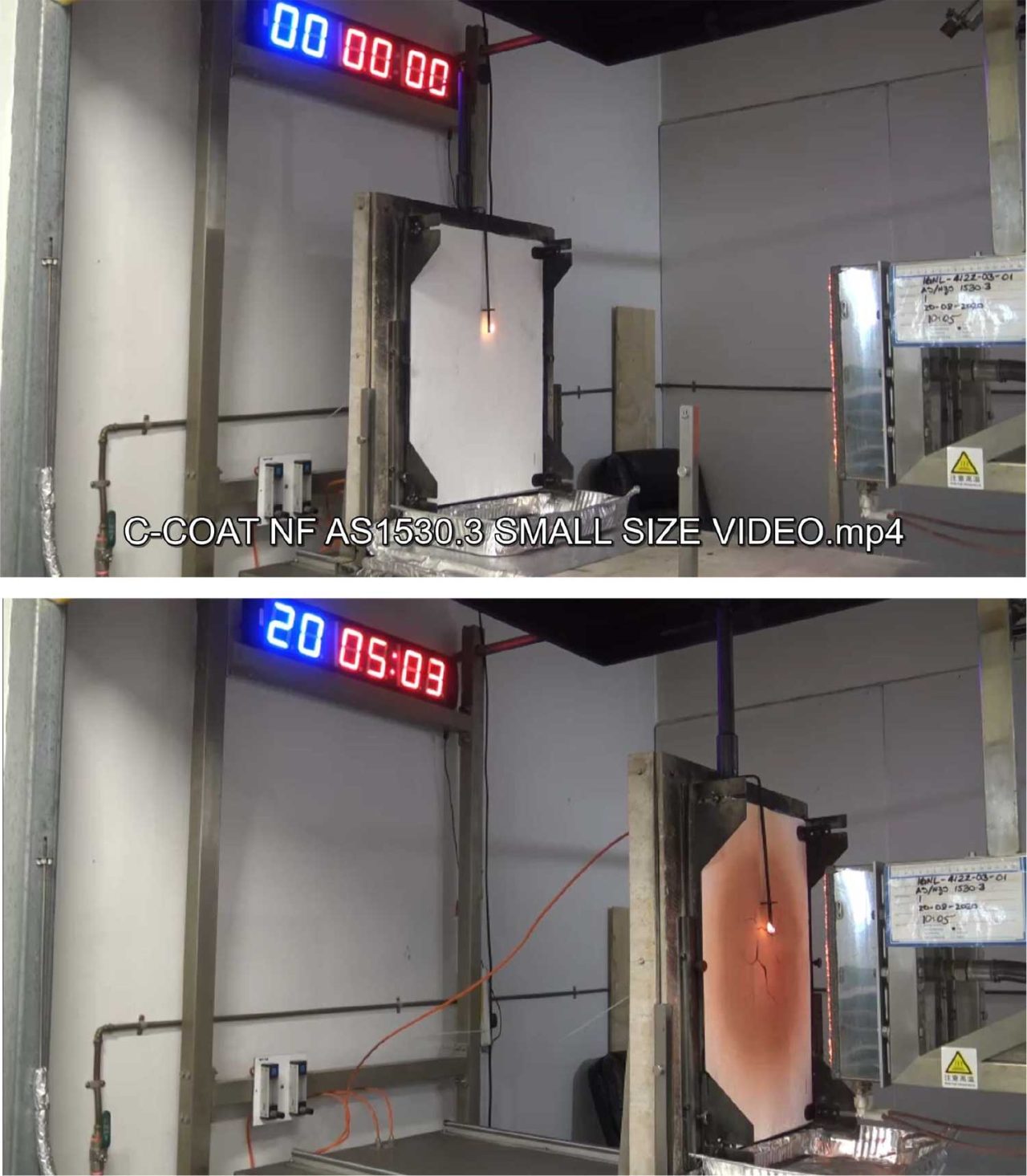 The first FR testing in IGNIS Laboratory in Australia - C-Coat